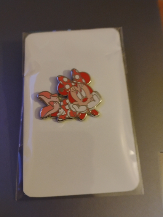 Disney Jewelry - Disney Parks Minnie Mouse Collectors Polka Dot Enamel Trading Pin Official NWOT